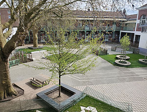 Cours-jardins à Lille